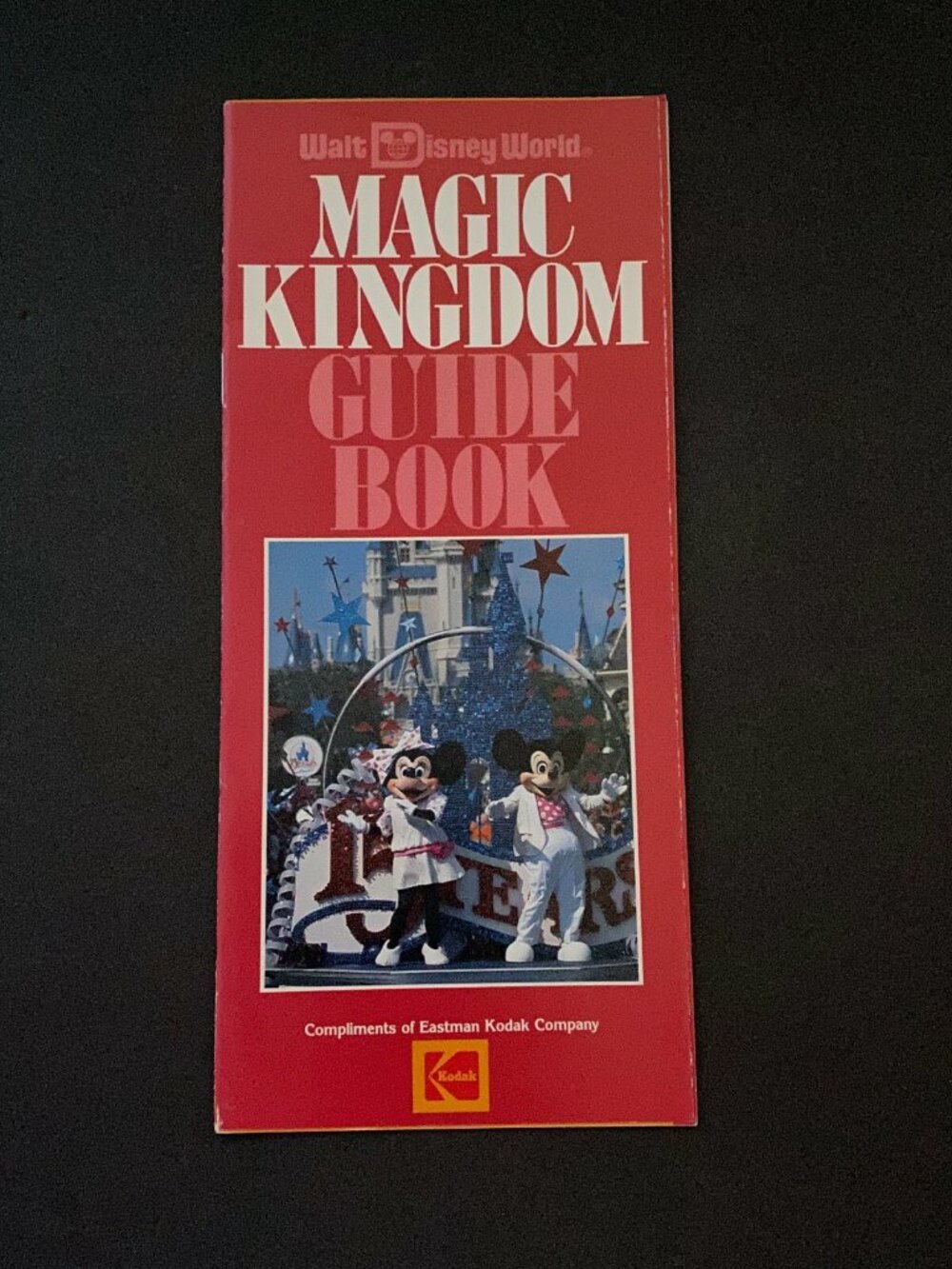 Kodak Walt Disney World Magic Kingdom Guide Book 1986